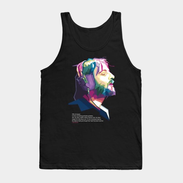 Guitarist Quotes Tank Top by Alkahfsmart